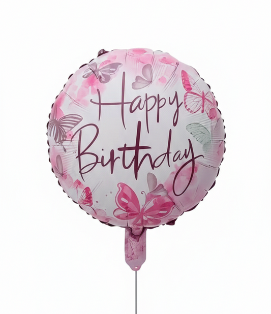 Happy Bday (Pink) | Helium Balloon