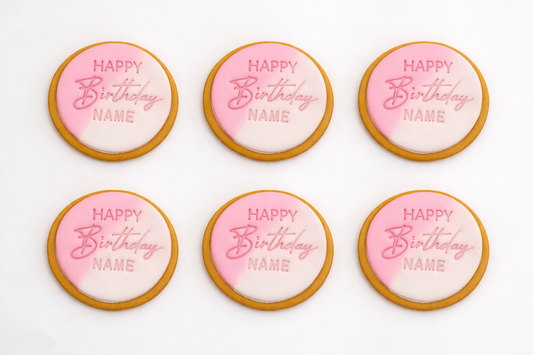 Happy Birthday | Personalised Sugar Cookie